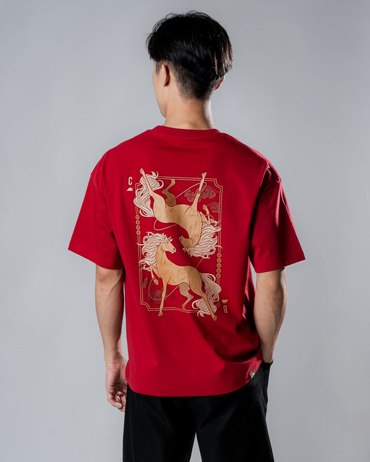Year of Horse- Red