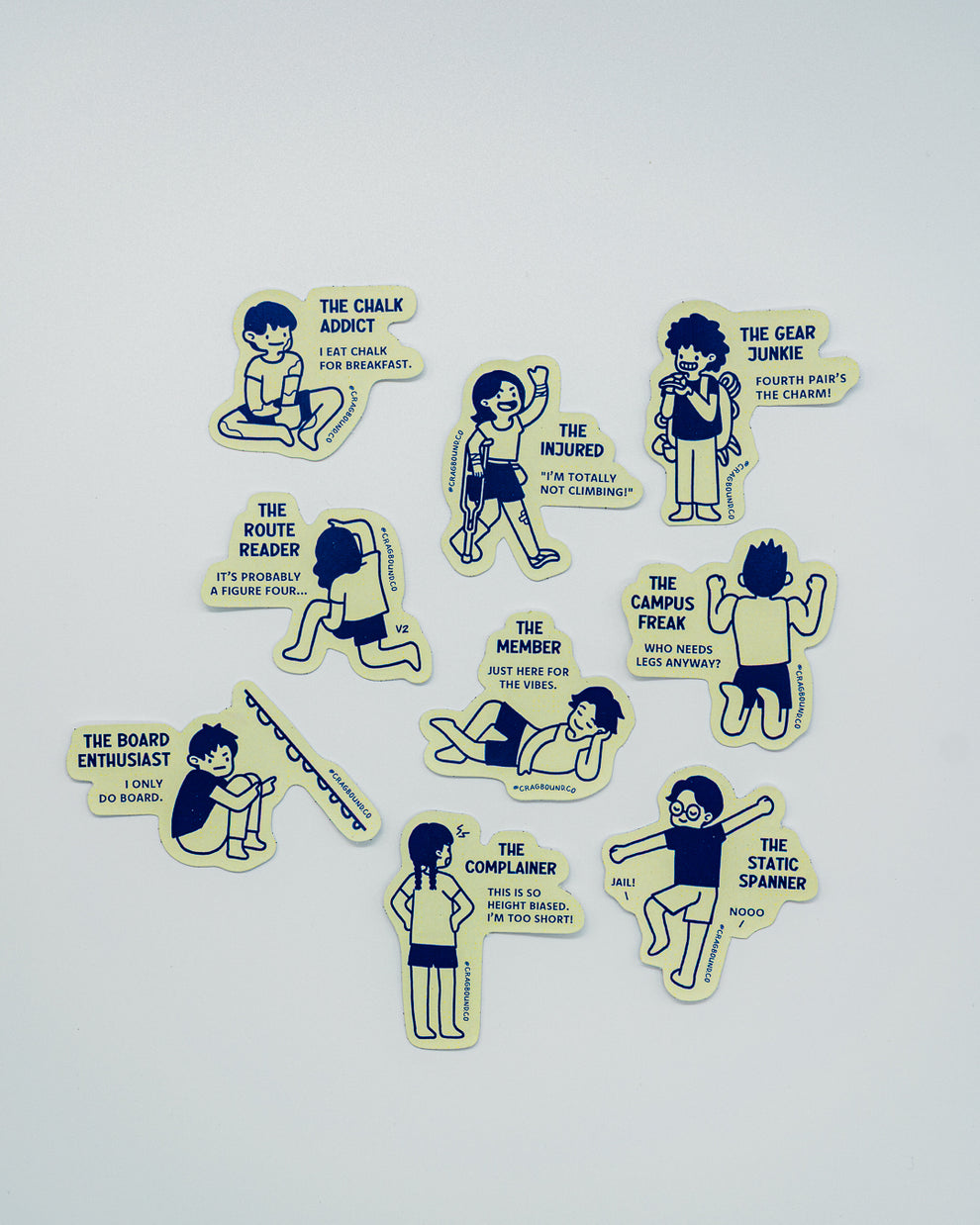 Community Sticker The Community Stickers Pack – CRAGBOUND Enterprise