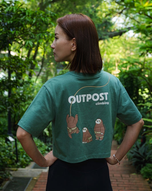 Outpost X Cragbound 2nd Pitch Crop Top